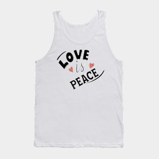 LOVE IS PEACE Tank Top